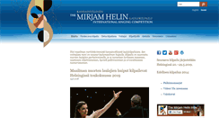 Desktop Screenshot of mirjamhelin.fi